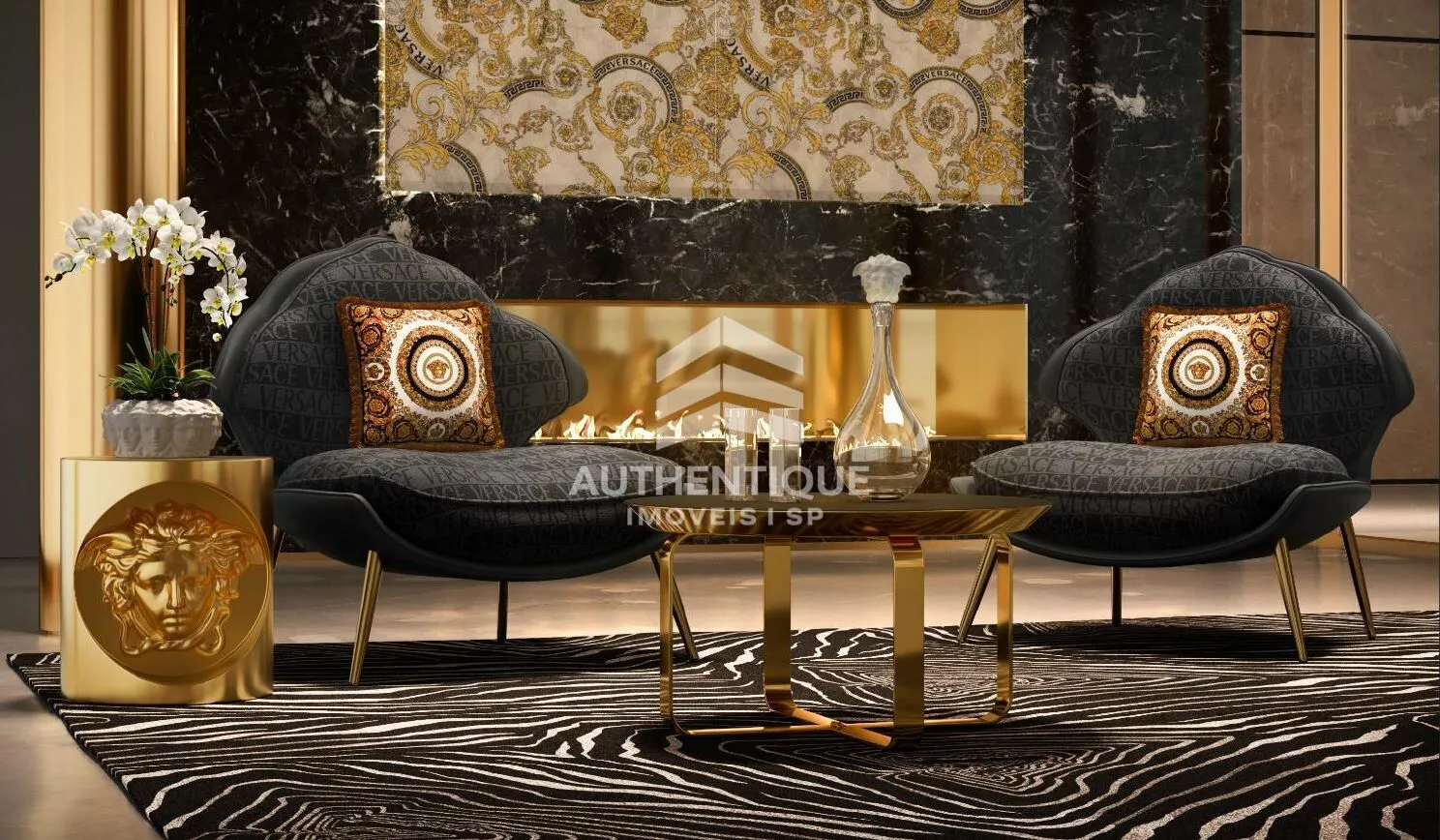 Imagem VILLA RESIDENCE MILANO LIFESTYLE BY VERSACE HOME - Apartamento no bairro Moema à venda
