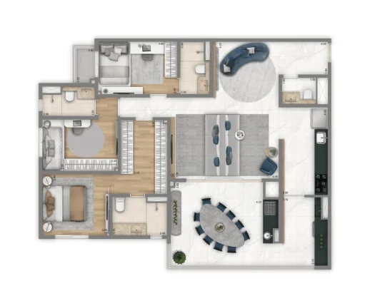 Imagem Apartamento para Venda em Santo André / SP no bairro Campestre