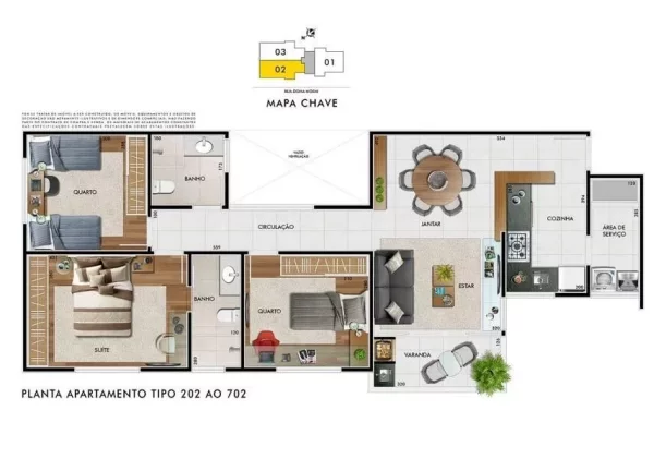 Foto do imóvel Apartamento para Venda em Belo Horizonte / MG