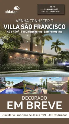 Imagem Apartamento com 2 Quartos à Venda, 43 m² em Jardim Santa Rosa - Taboão da Serra