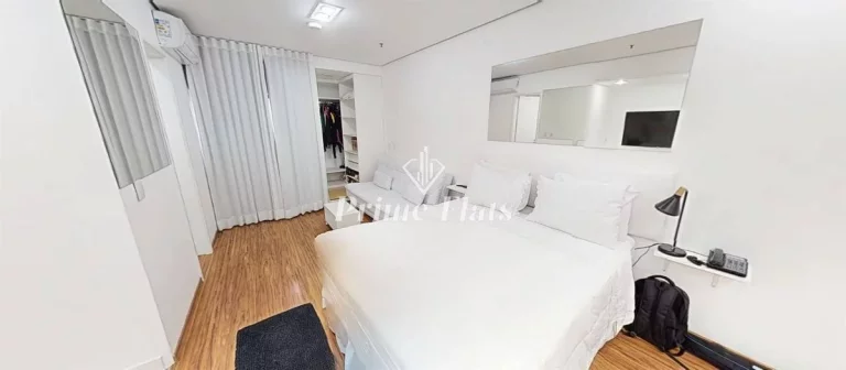Foto do imóvel Flat disponivel para locação no Mercure Hotel, com 27m², 1 dormitório e 1 vaga de garagem em Rua Professor Manoelito de Ornellas