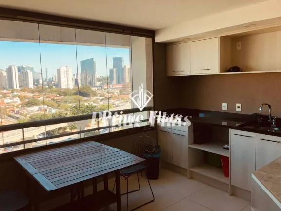 Foto do imóvel Flat para locação no Gran Estanconfor Veranda Berrini no Brooklin, com 60m², 2 dormitórios e 1 vaga de garagem em Rua Ribeiro do Vale