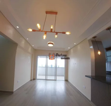 Imagem Apartamento com 2 dormitórios à venda, 67 m² por R$ 590.000 - Macuco - Santos/SP