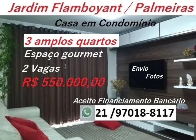 Imagem Casa de Condomínio com 3 Quartos à Venda, 180 m² em Jardim Caiçara - Cabo Frio
