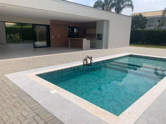 Imagem Casa à venda, 504 m² por R$ 6.200.000,00 - Condomínio Residencial Lago Azul - Araçoiaba da Serra/SP