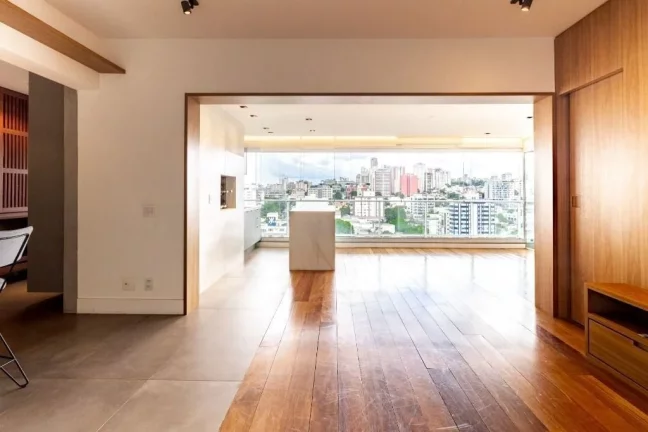Imagem Apartamento à Venda Em Pinheiros Com 2 Dormitórios Sendo 1 Suíte e 2 Vagas