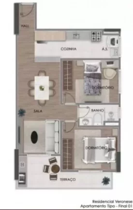 Imagem Apartamento à Venda em Aviação, Praia Grande - SP