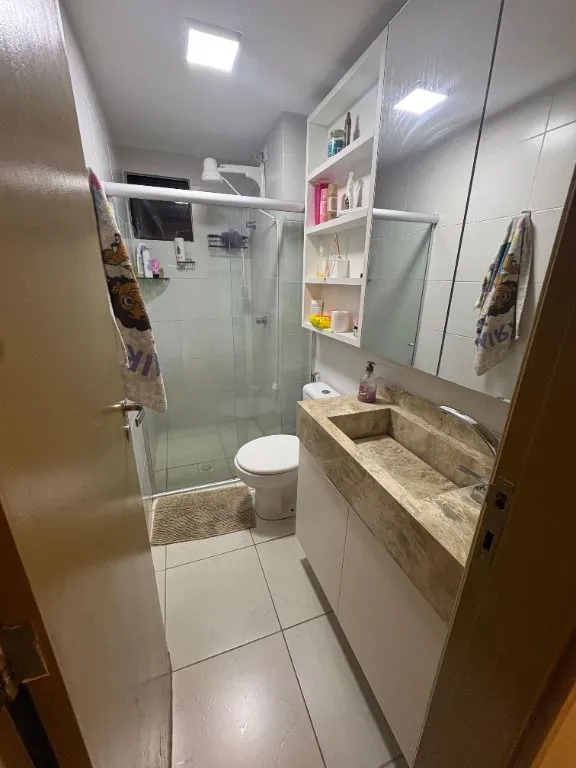 Imagem Apartamento com 98 m², vista mar, 3 quartos, mobiliado, 2 vagas e lazer completo em Manaíra, próximo à praia.