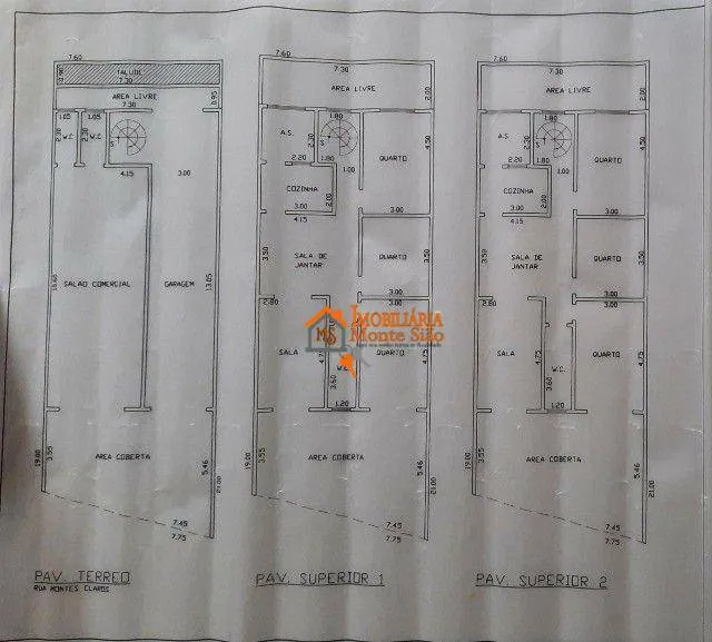 Imagem Sobrado com 6 dormitórios à venda, 407 m² por R$ 900.000,00 - Cidade Parque Brasília - Guarulhos/SP