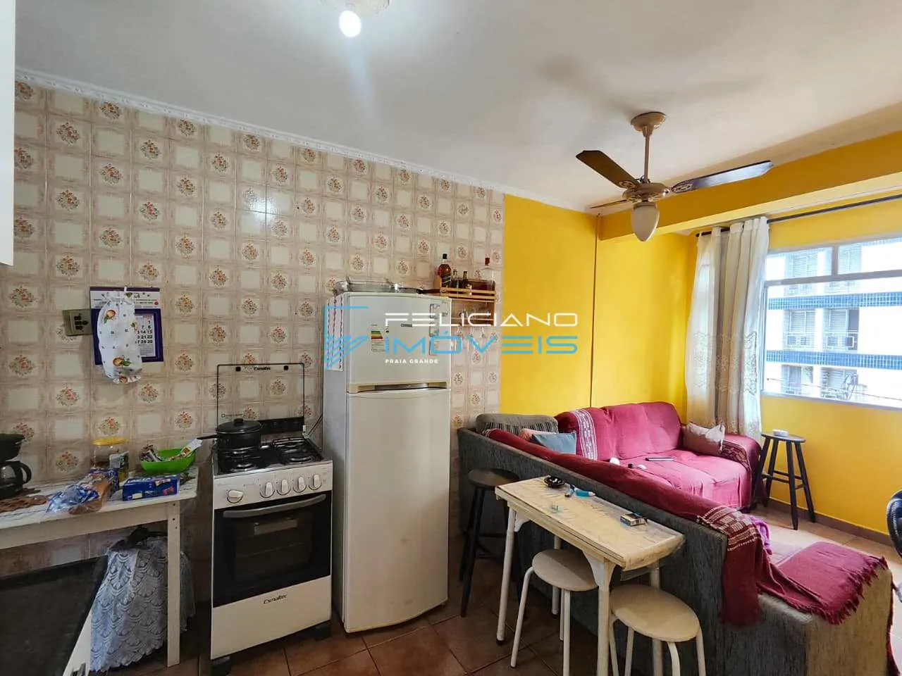 Imagem Apartamento com 2 quartos, Canto do Forte, Praia Grande - R$ 300 mil, Cod: 6813