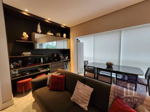 Imagem Apartamento mobiliado com 102 m², à venda por R$ 1.190.000- Alphaville