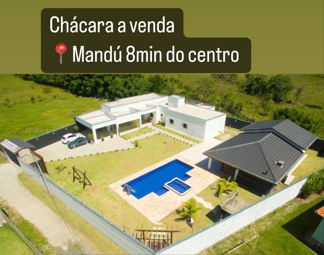 Imagem Chácara à venda 4 Quartos, 4 Suites, 4 Vagas, 1600M², Mandú, Pindamonhangaba - SP