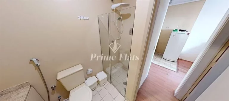 Imagem Flat disponível para locação no Condomínio Moema Top Life, com 36m², 1 dormitório e 1 vaga de garagem