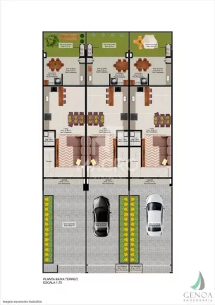Imagem Res. Ilhas de Capri | Lot. Montreal | 3 quartos (1 suíte) | 120m²