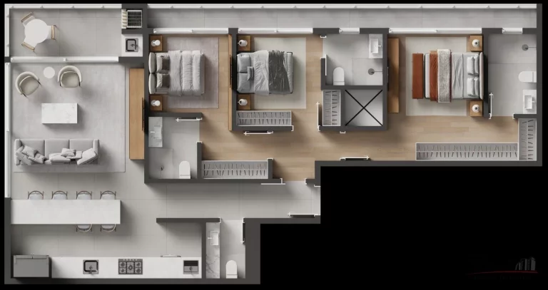 Imagem Projeto inovador de altíssimo nível de construção. Possuindo uma excelente e completa estrutura ...