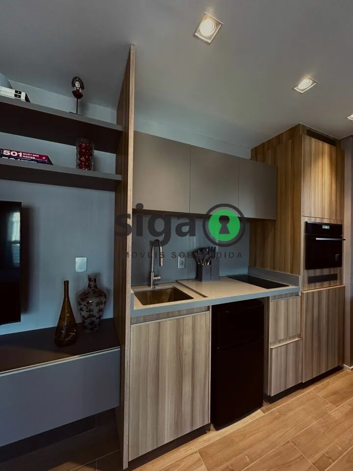 Imagem Apartamento para alugar na Vila Olímpia,1 quarto 2 vagas, mobiliado, 50m.