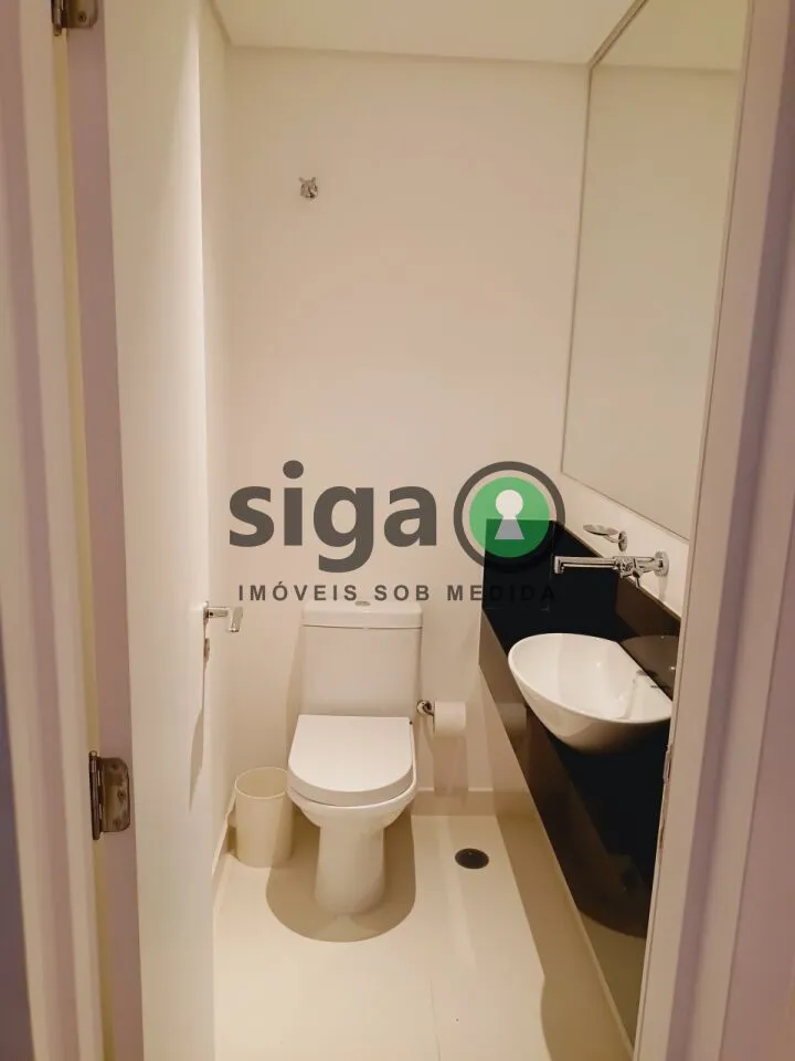 Imagem Apartamento Mobiliado com 1 quarto, 2 banheiros e 1 vaga para alugar no Brooklin