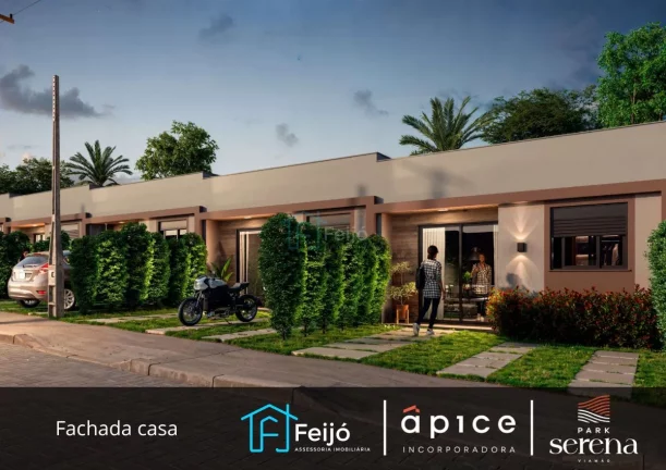 Imagem Casas 2 dormitórios com pátio e churrasqueira - Viamão