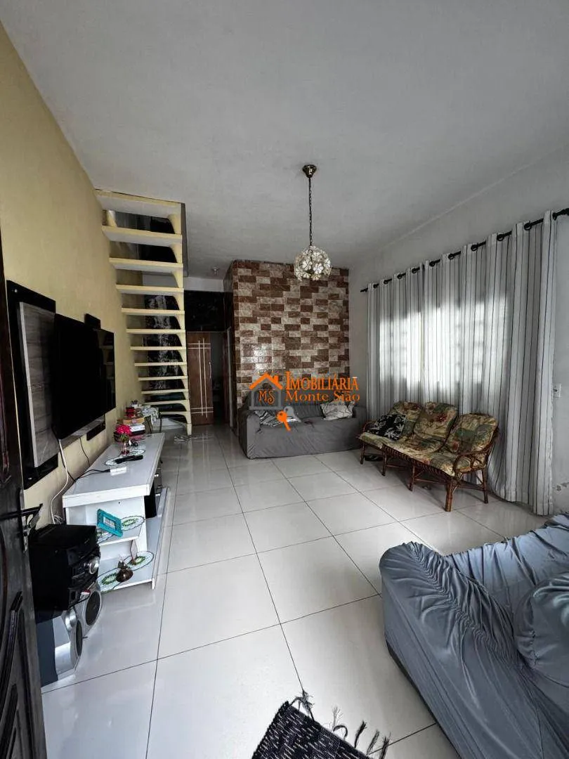 Imagem Sobrado com 3 dormitórios à venda, 125 m² por R$ 480.000,00 - Jardim Marilena - Guarulhos/SP