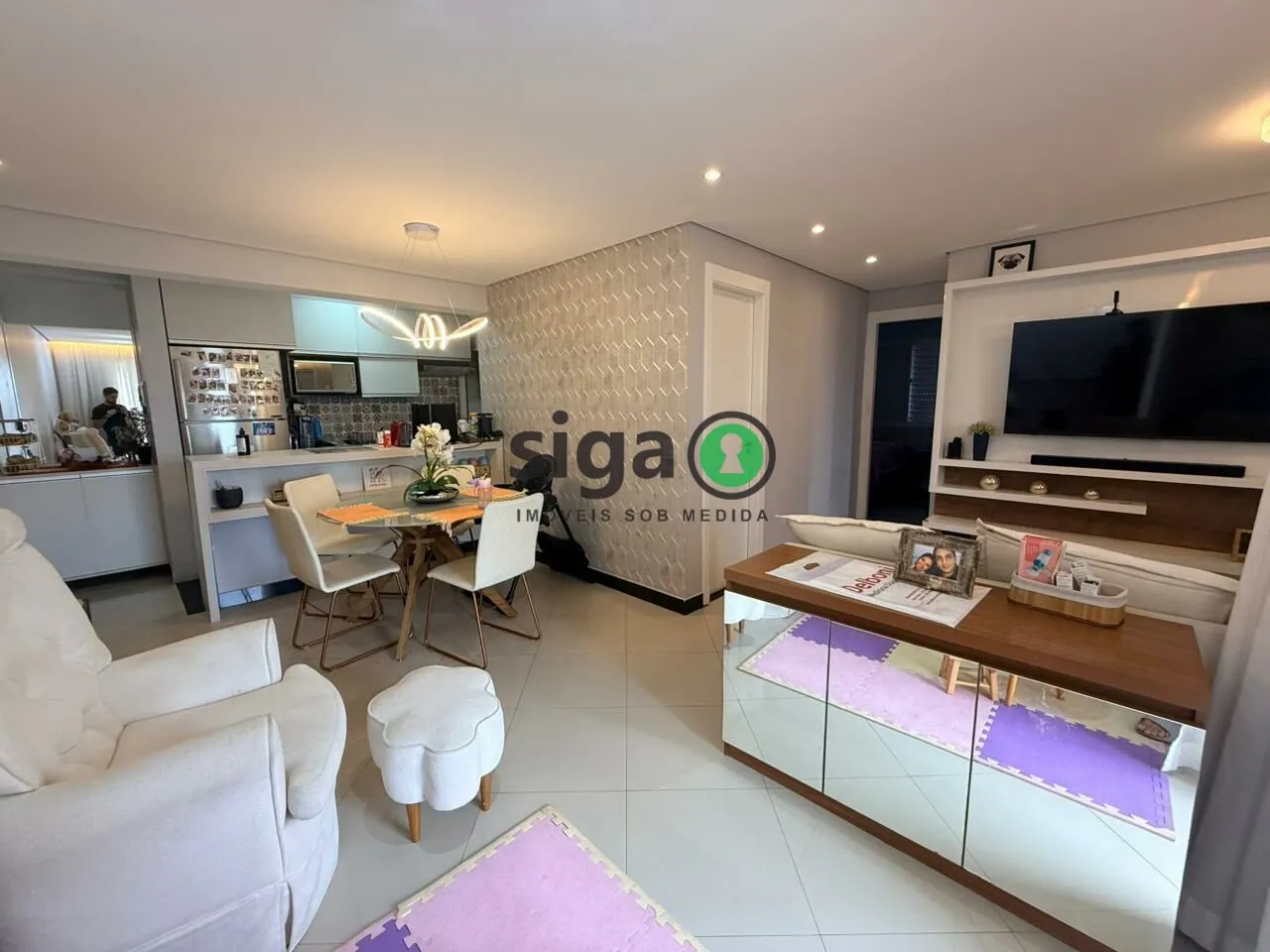 Foto do imóvel Apartamento de 70 metros 2 dormitórios 1 suíte 1 vaga a venda no Campo Limpo