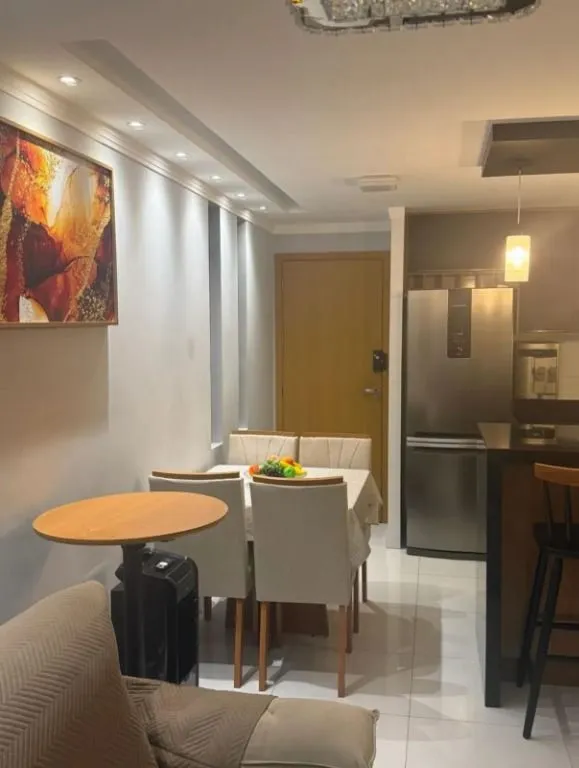 Imagem Apartamento Mobiliado a 300m da Praia do Bessa | 3 Quartos | Novo e Climatizado