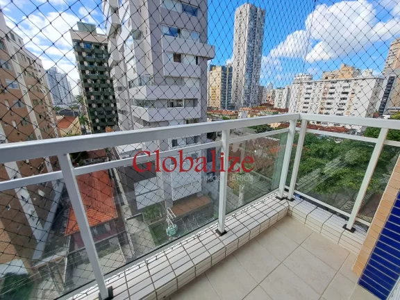 Imagem Aparatmento à venda com 106m², 2 suítes, 2 vagas, laser completo por R$1.095.000,00 no Gonzaga em Santos