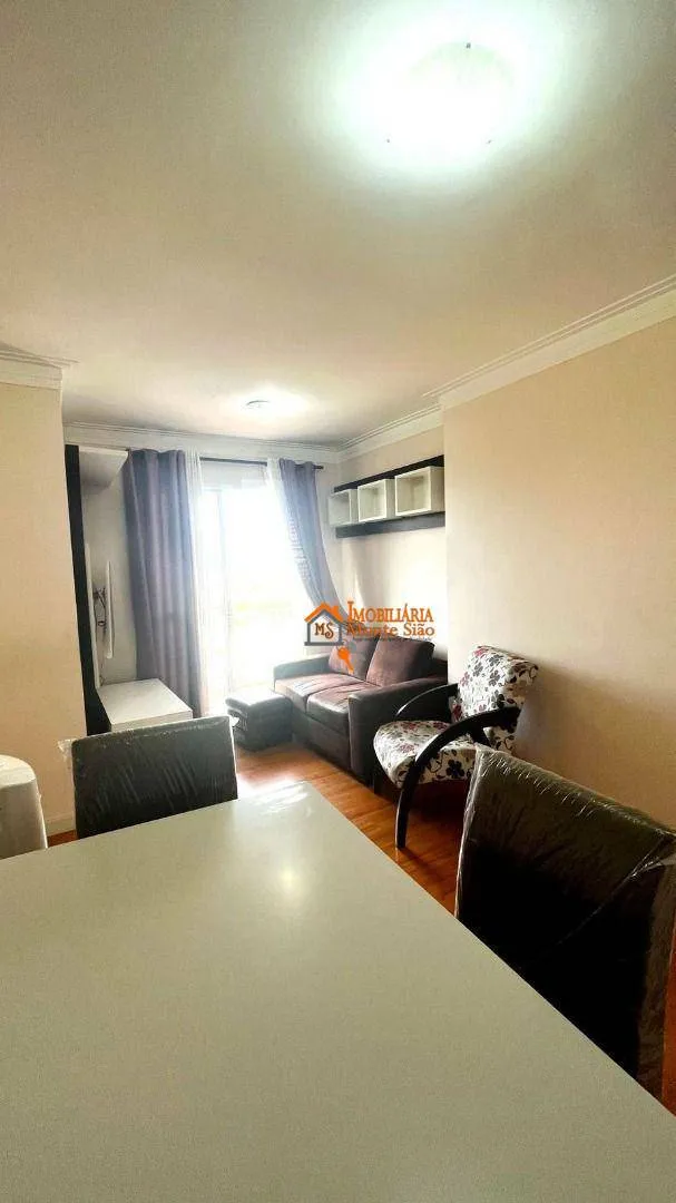 Imagem Apartamento com 2 dormitórios à venda, 50 m² por R$ 350.000,00 - Jardim Santa Mena - Guarulhos/SP