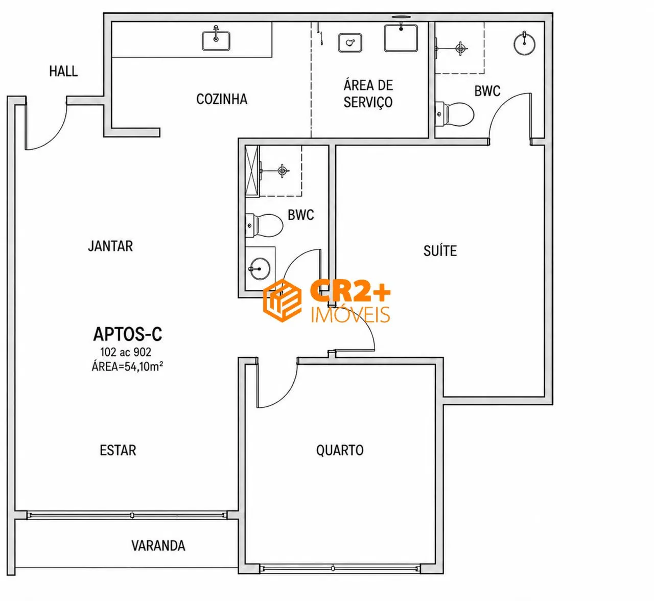 Imagem APARTAMENTO 54,10 m² - DELMONT LIMEIRA | CARUARU