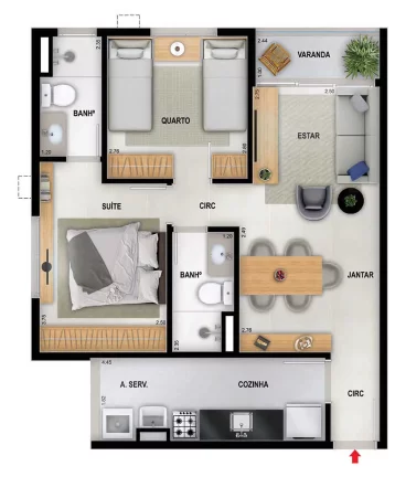 Imagem COBERTURA RESIDENCIAL em Rio de Janeiro - RJ, Freguesia (Jacarepaguá)