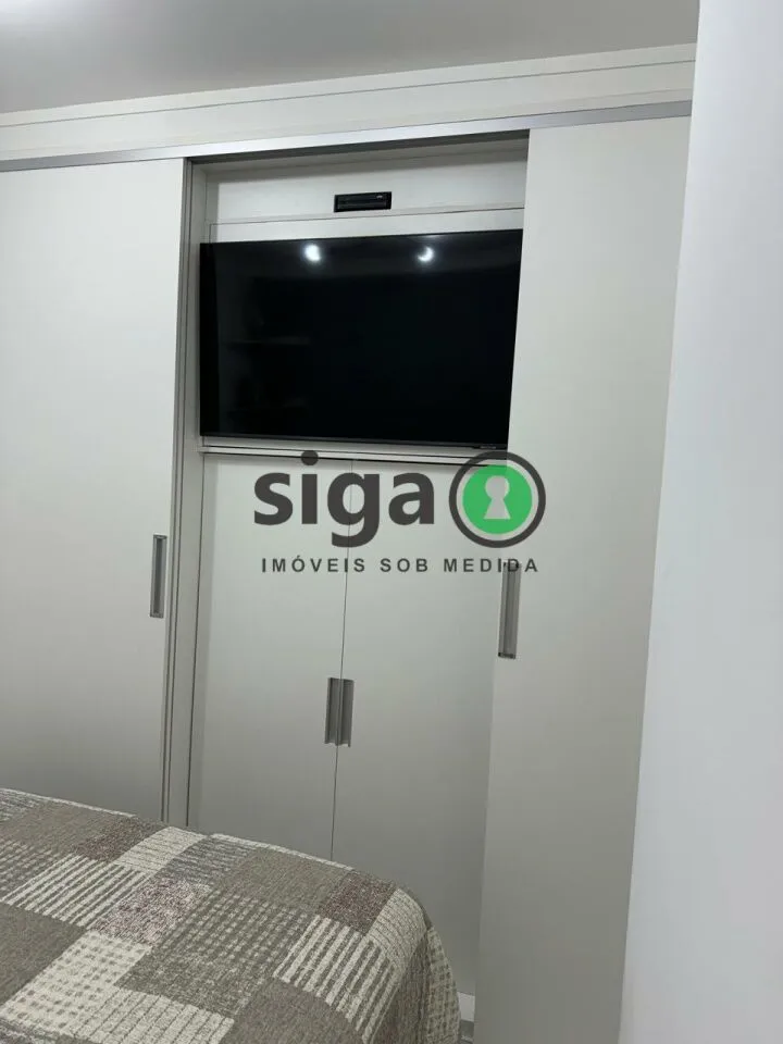 Imagem Apartamento á venda 60m² com 2 dormitórios sendo 1 suíte, localizado na Chácara Santo Antônio/SP