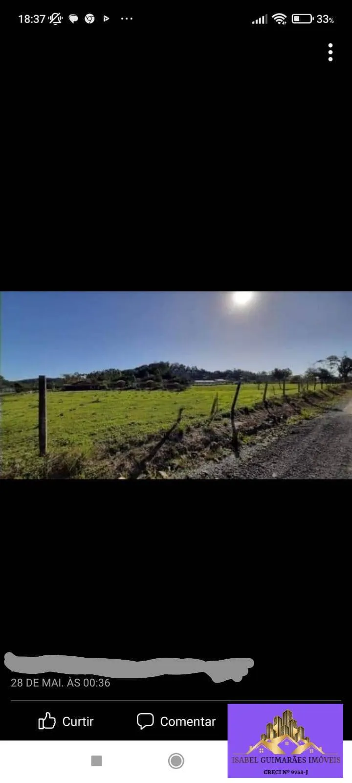 Imagem Terreno com 25 mil M², Frente à BR 101 Balneário Piçarras, Aceita Permuta