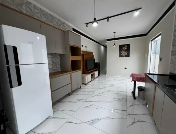 Imagem Casa para Venda em Itanhaém, Tupy, 2 dormitórios, 1 suíte, 1 banheiro, 2 vagas