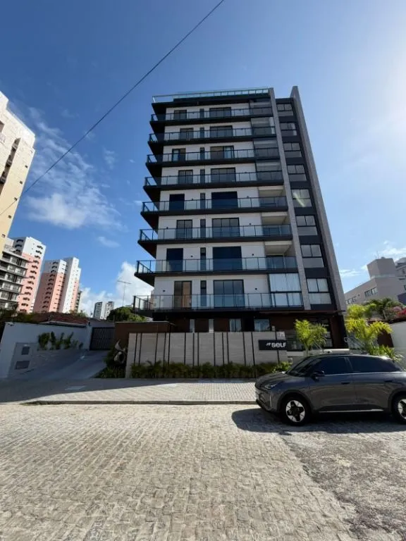 Imagem Apartamento de 72 m² em Manaíra, a 350 m da praia, com 2 quartos, suíte, varanda e condomínio completo.