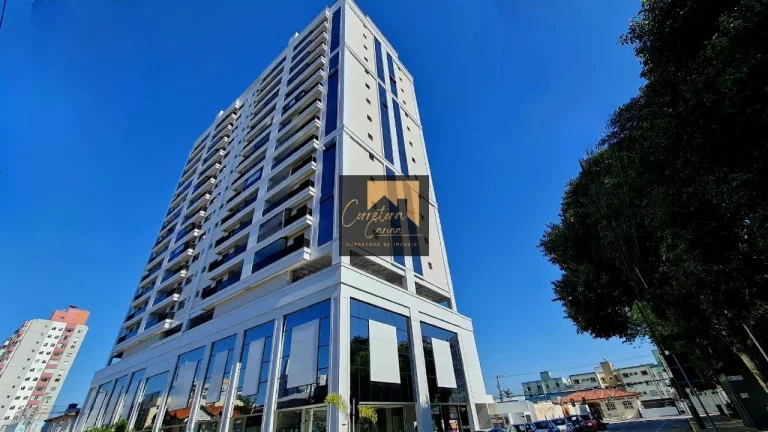 Imagem Apartamento no 9º andar com 80,80m² privativos, 2 quartos sendo 1 suíte com persianas automatizad...