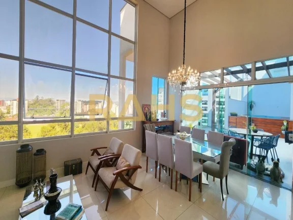 Imagem Cobertura Plana com Vista Incrível da Cidade São 240m² privativos distribuídos em 3 suítes, sal...