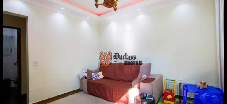 Imagem Sobrado com 3 dormitórios à venda, 179 m² por R$ 700.000,00 - Parque Novo Oratório - Santo André/SP