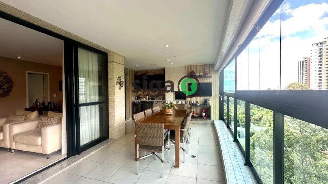 Imagem Apartamento a venda com 4 suítes, 4 vagas, Varanda Goumert, Villaggio Panamby