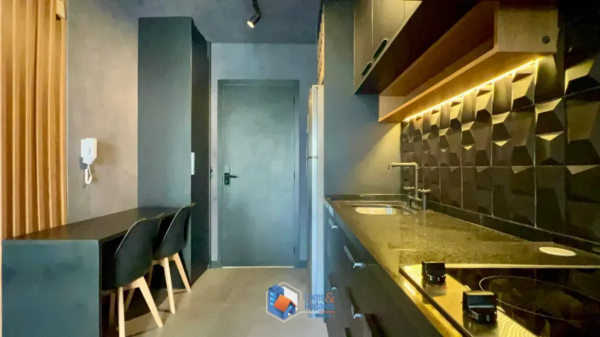 Imagem Studio para venda e locação em Pinheiros com 1 quarto, sendo 1 suíte, 31m²