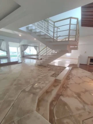 Imagem Casa Sobrado, 7 dormitórios ( 4 suítes), piscina,12 vagas, Tamboré - Barueri/SP.