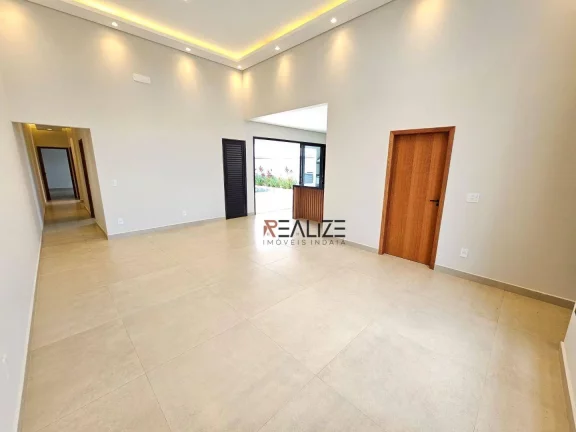 Imagem Casa moderna com 3 suítes e escritório à venda, 193 m² por R$ 1.640.000 - Condomínio Fechado - Indaiatuba/SP