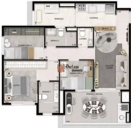 Imagem Apartamento com 3 dormitórios à venda, 79 m² por R$ 900.000,00 - Vila Cruzeiro - São Paulo/SP