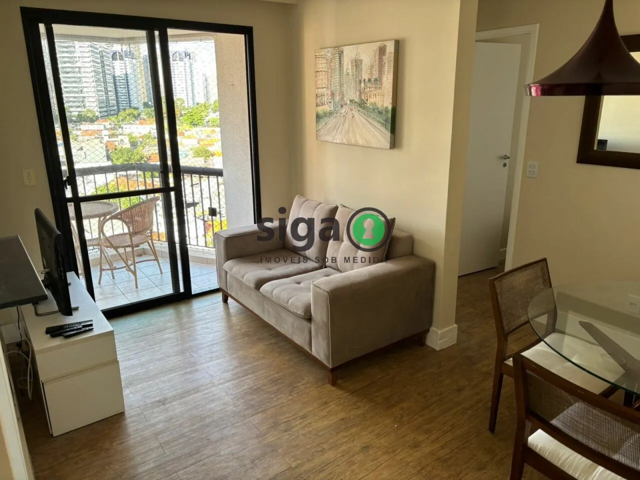 Imagem Apartamento á venda 38m² com vaga de garagem, localizado na Chácara Santo Antônio/São Pailo