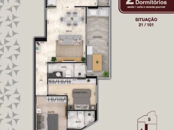 Imagem Apartamento à Venda em Vila Mirim, Praia Grande - SP