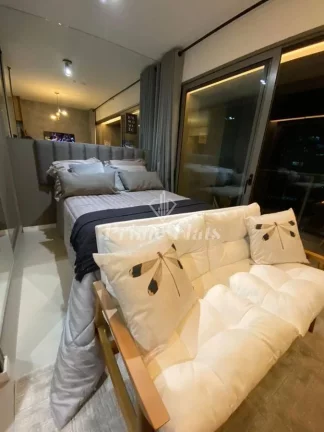 Imagem Flat disponível para locação no VHouse por JFL Living em Pinheiros, com 36m², 1 dormitório e 1 vaga