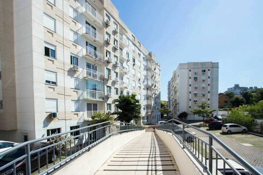 Imagem Apartamento | Bairro Cristal | 2 dormitórios | Suíte | Semi mobiliado | 1 vaga escriturada