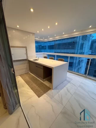 Imagem Apartamento lindo, 03 suítes, 03 vagas, Mobiliado, Meia Praia em Itapema SC