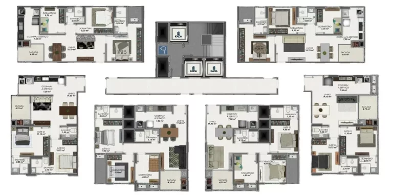 Imagem Windsor Towers - Apartamento à venda no bairro Morretes - Itapema/SC