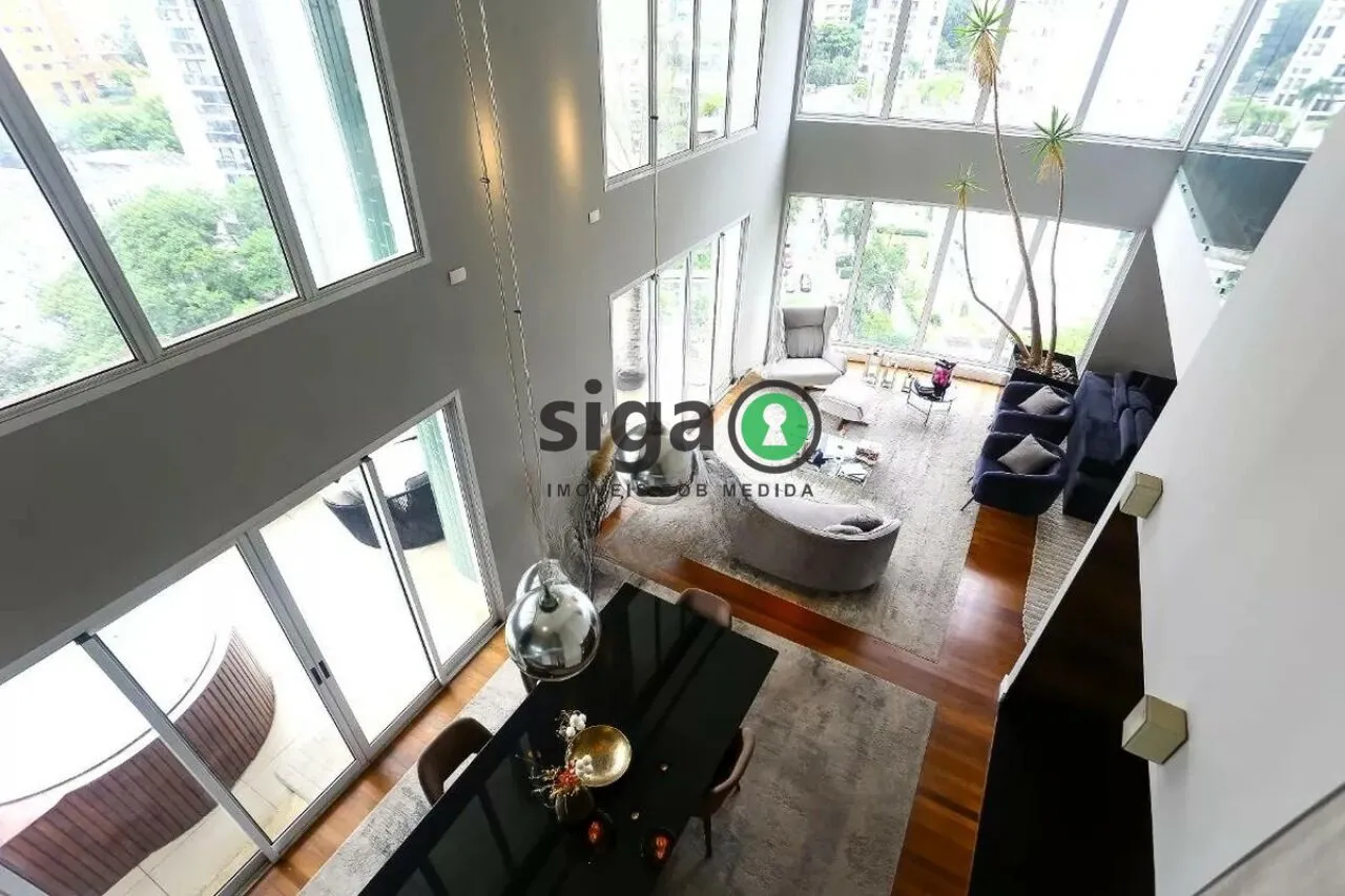 Imagem APARTAMENTO MOBILIADO PARA VENDA NO PANAMBY, TORRE UNICA, TRÊS VAGAS!