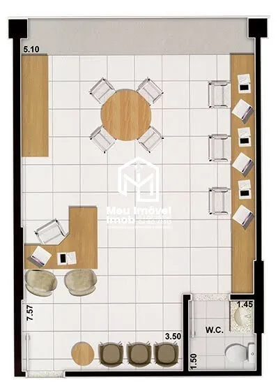 Imagem Connect Towers Sala comercial 80m² 2 vagas Ac Financiamento