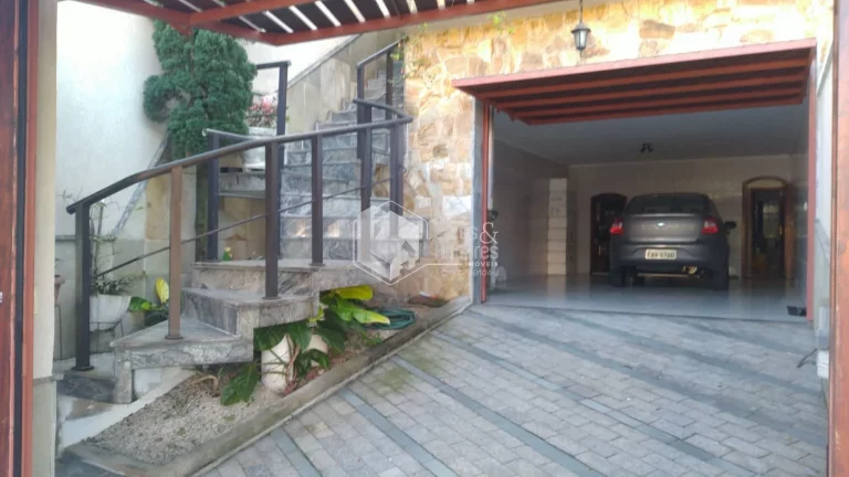 Imagem Sobrado à venda, 300m², 4 dormitórios (sendo 3 suítes) + 1 Dep. Empregada, 4 vagas, Churrasqueira- Vila Isolina Mazzei, São Paulo, SP